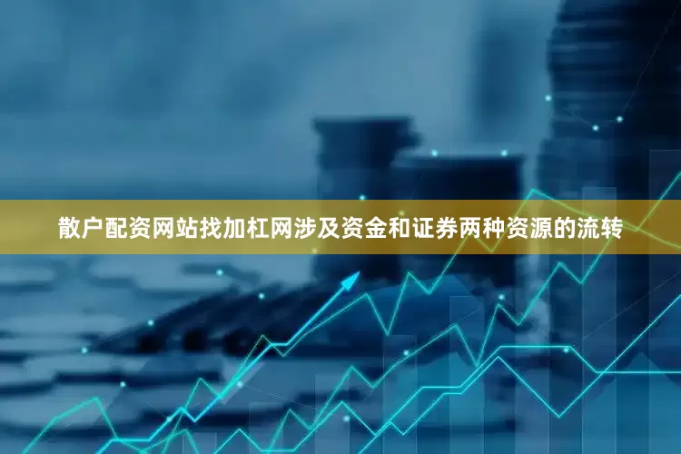 散户配资网站找加杠网涉及资金和证券两种资源的流转